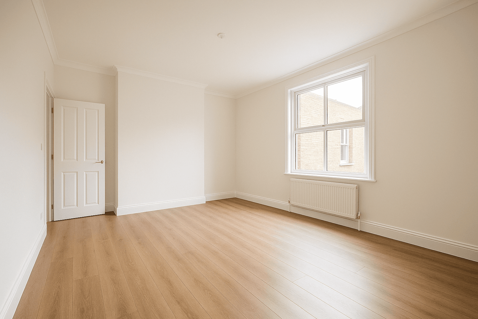 End of Tenancy Painting project in Kensington